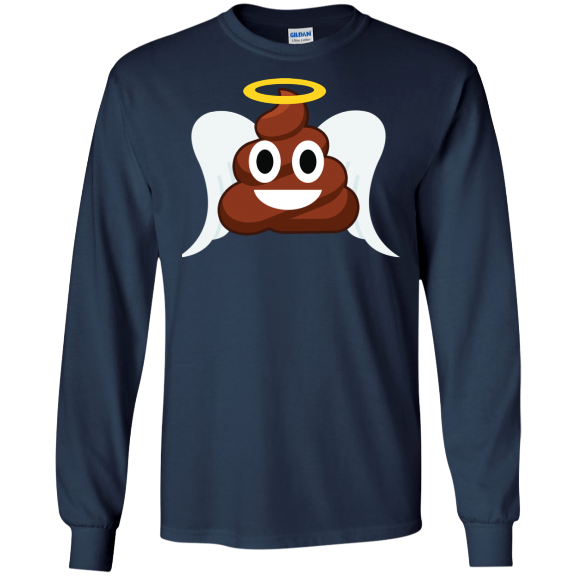 Santa Poop Emoji Funny Christmas Shirt