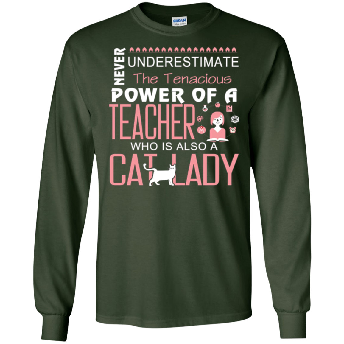 A Teacher Who Is Also A Cat Lady T Shirt, Cat T Shirt