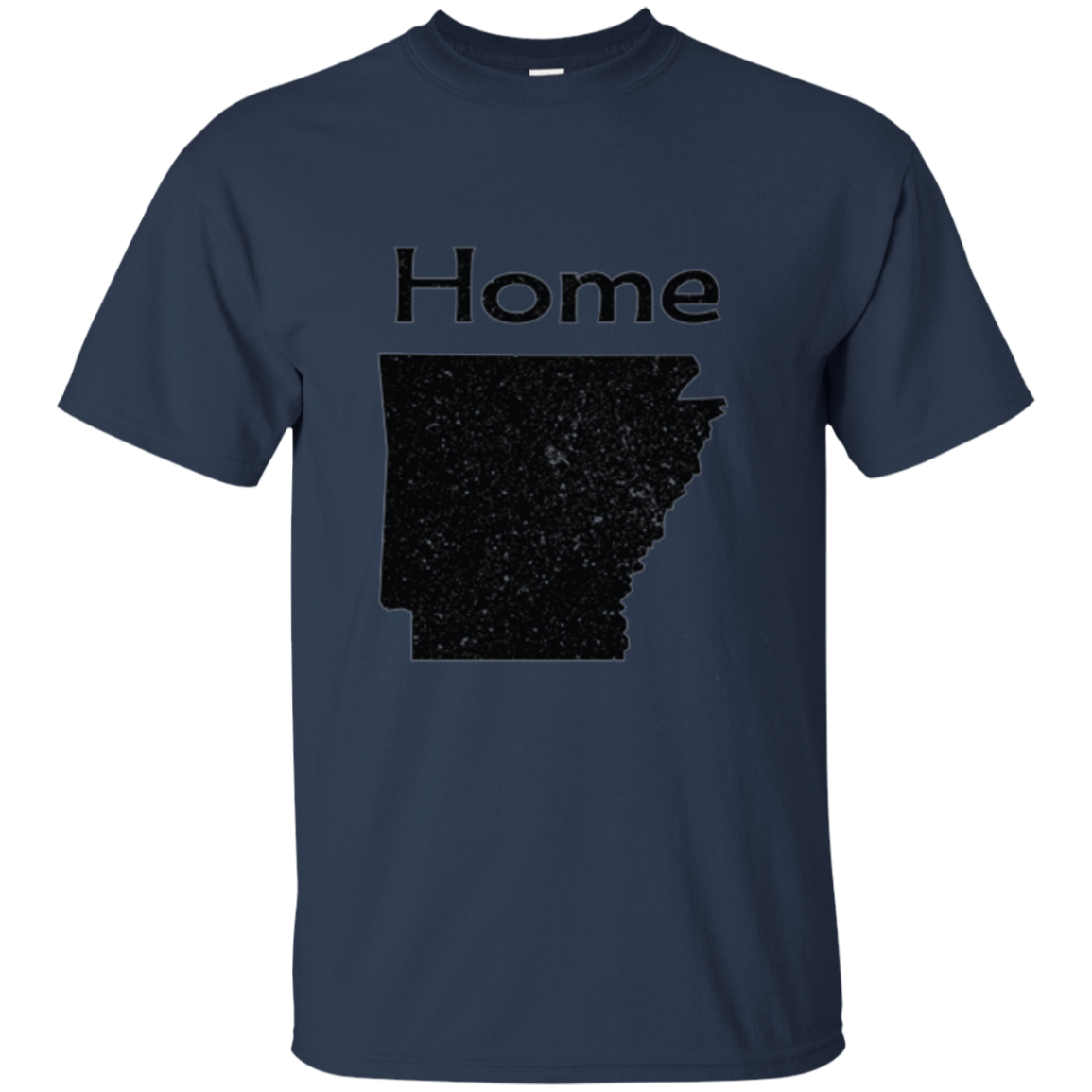 Arkansas Distressed Home State light long sleeve t-shirt
