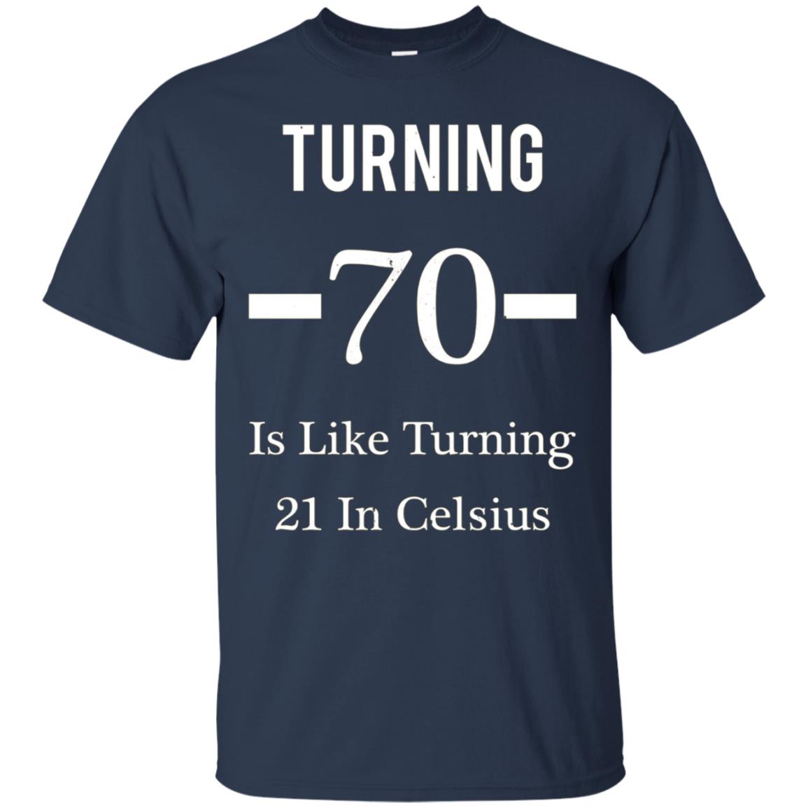 Funny Happy 70th Birthday T-Shirt for Men or Women