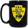 Image of ALT US National Park Resist Service T shirt Bison Vintage
