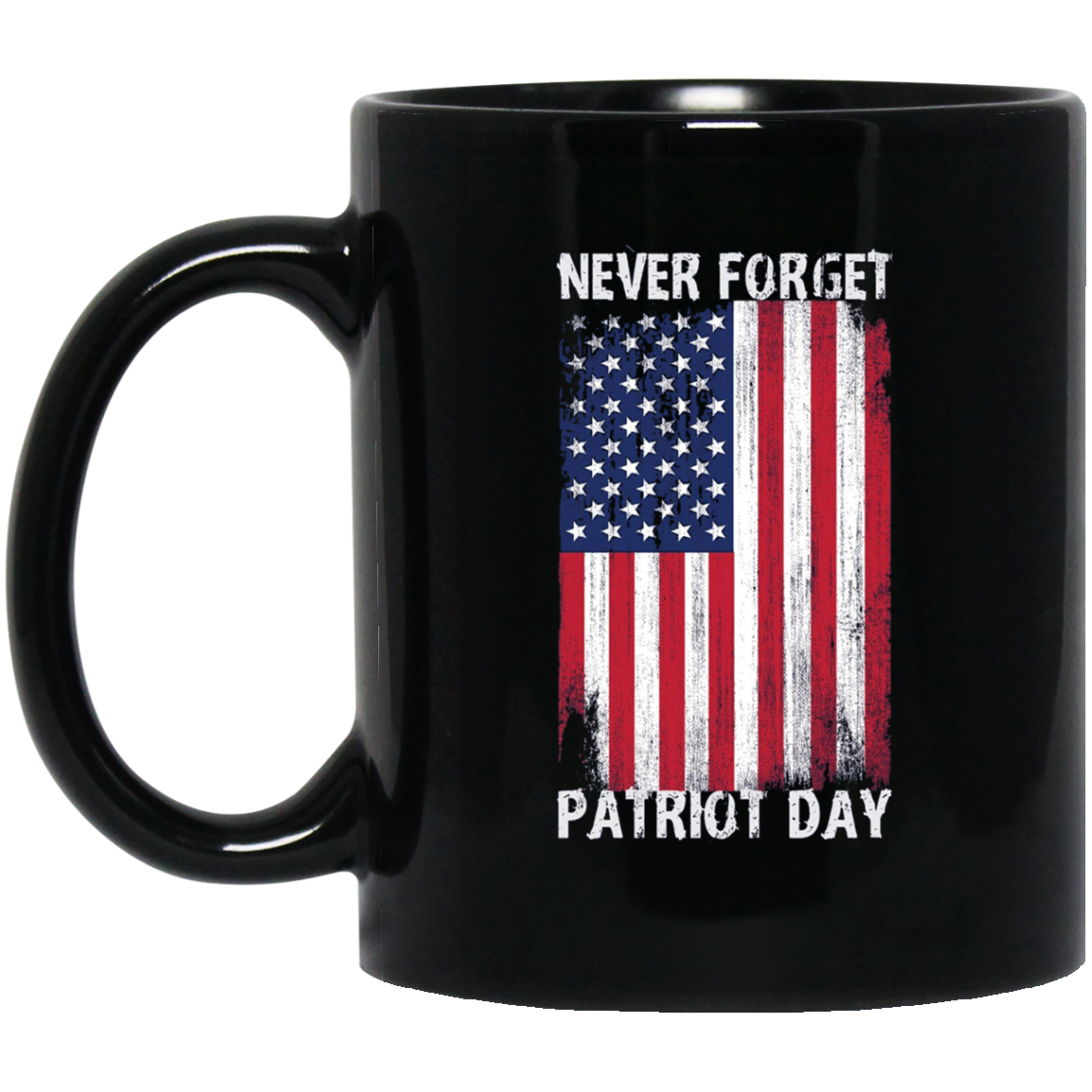 American Flag Never Forget 9/11 T-Shirt - Patriot Day Tee