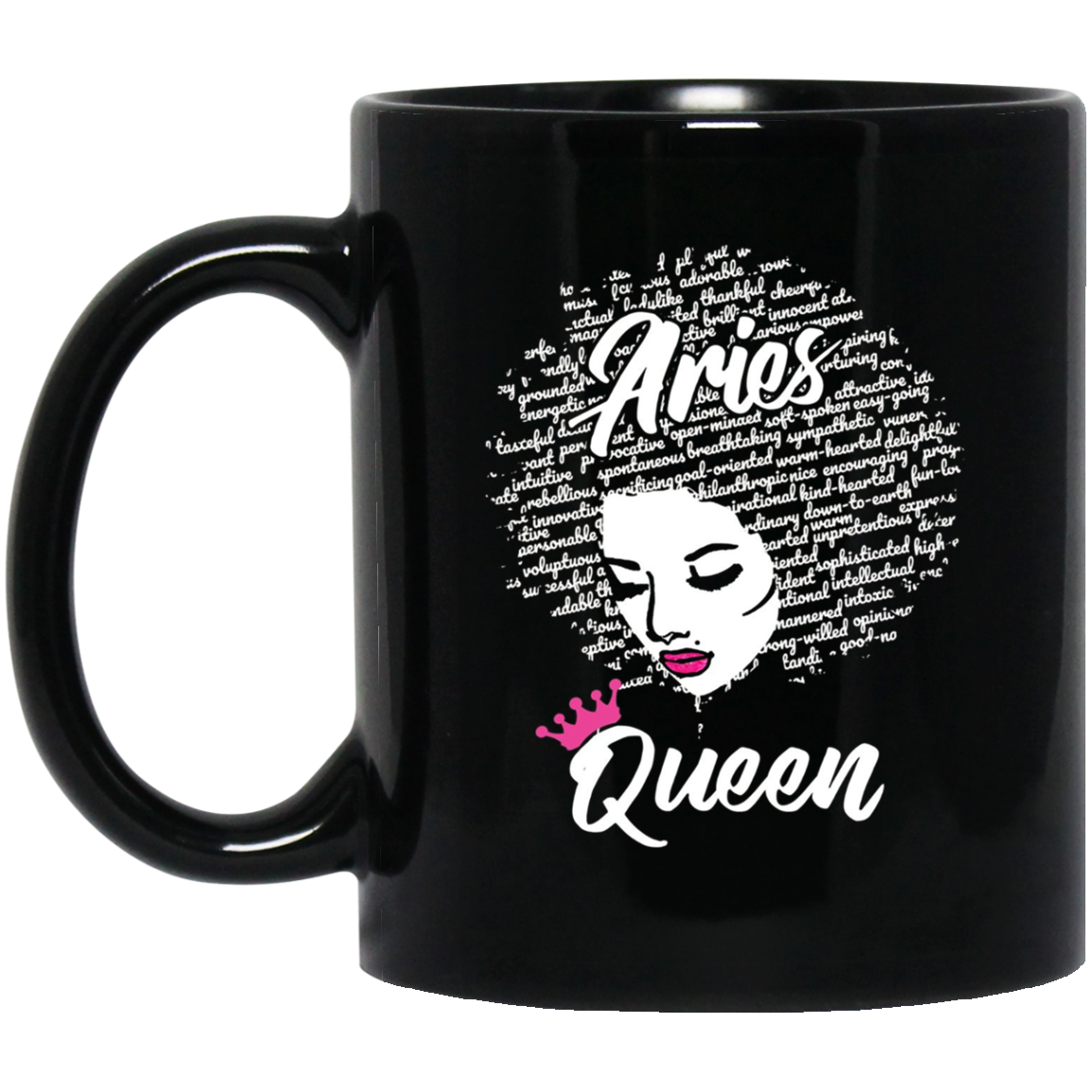 Aries Zodiac Birthday Afro Gift T-Shirt for Black Women