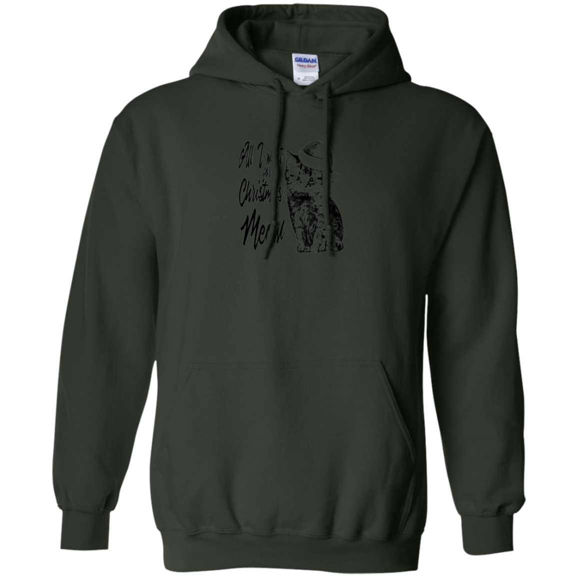 All I want for Christmas is Meow Cat Long Sleeve T-Shirt