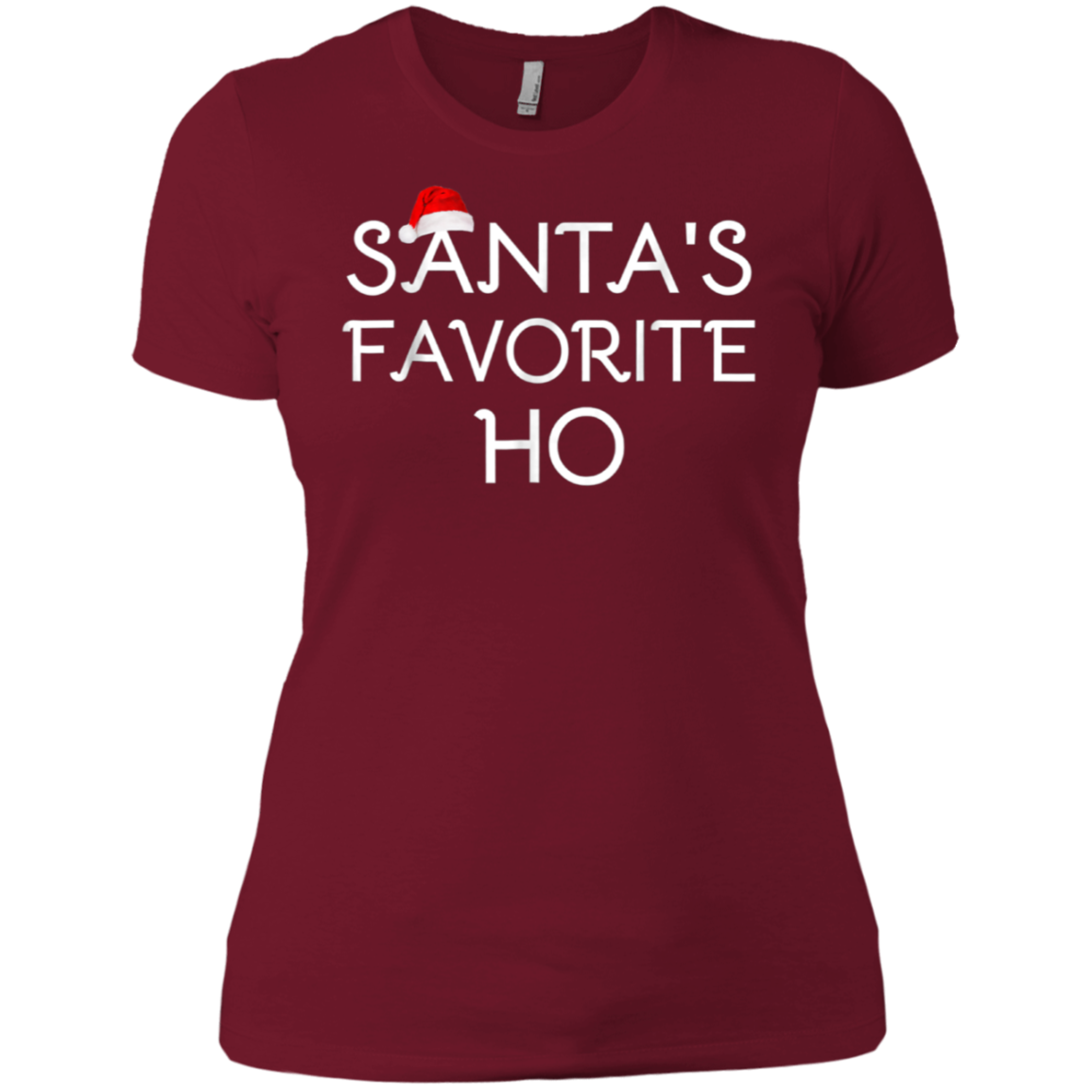 Santa's Favorite Ho Tshirt Funny Christmas Gift Tee Shirt