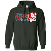 Image of Santa Running Shirt-Funny Merry Christmas & Holiday T shirt