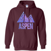 Image of Aspen Colorado T-Shirt Watercolor Hiking Adventure