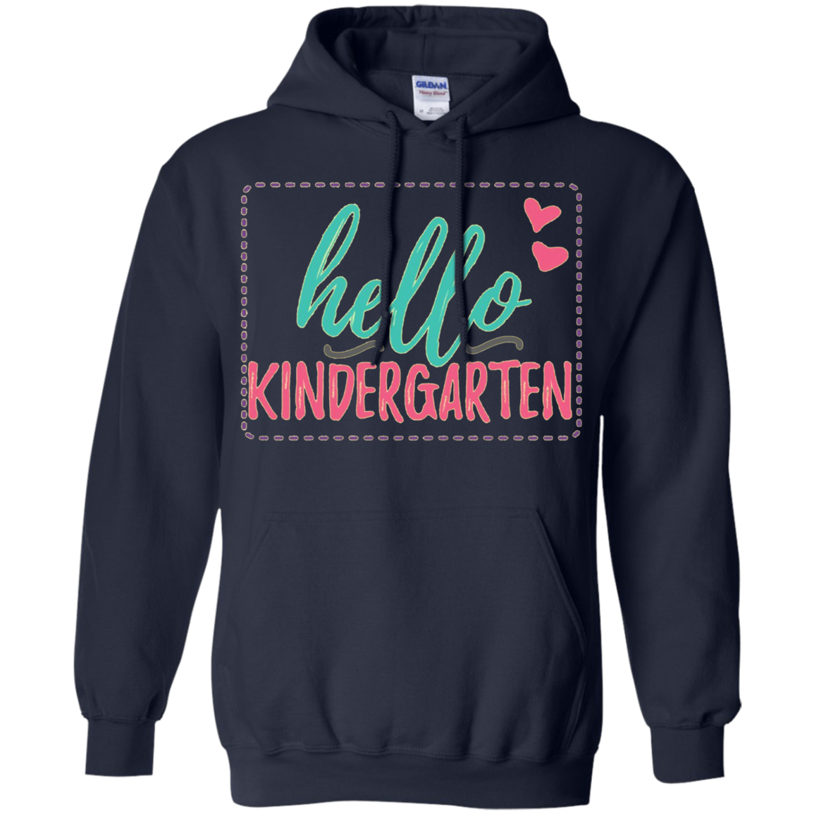 "Hello Kindergarten" Shirt for Kindergarten Girls, Teachers