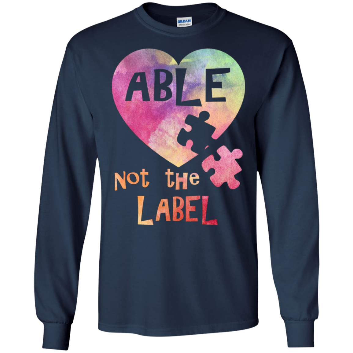 Autism Awareness t Shirts See The able not The Label Men-Women-Kid Gift tees