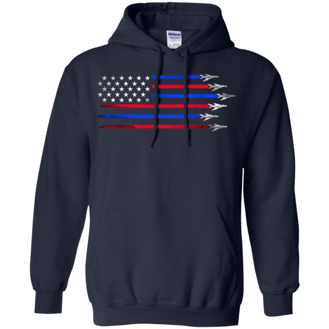 American Flag Independence Day T-Shirt for 4th of July