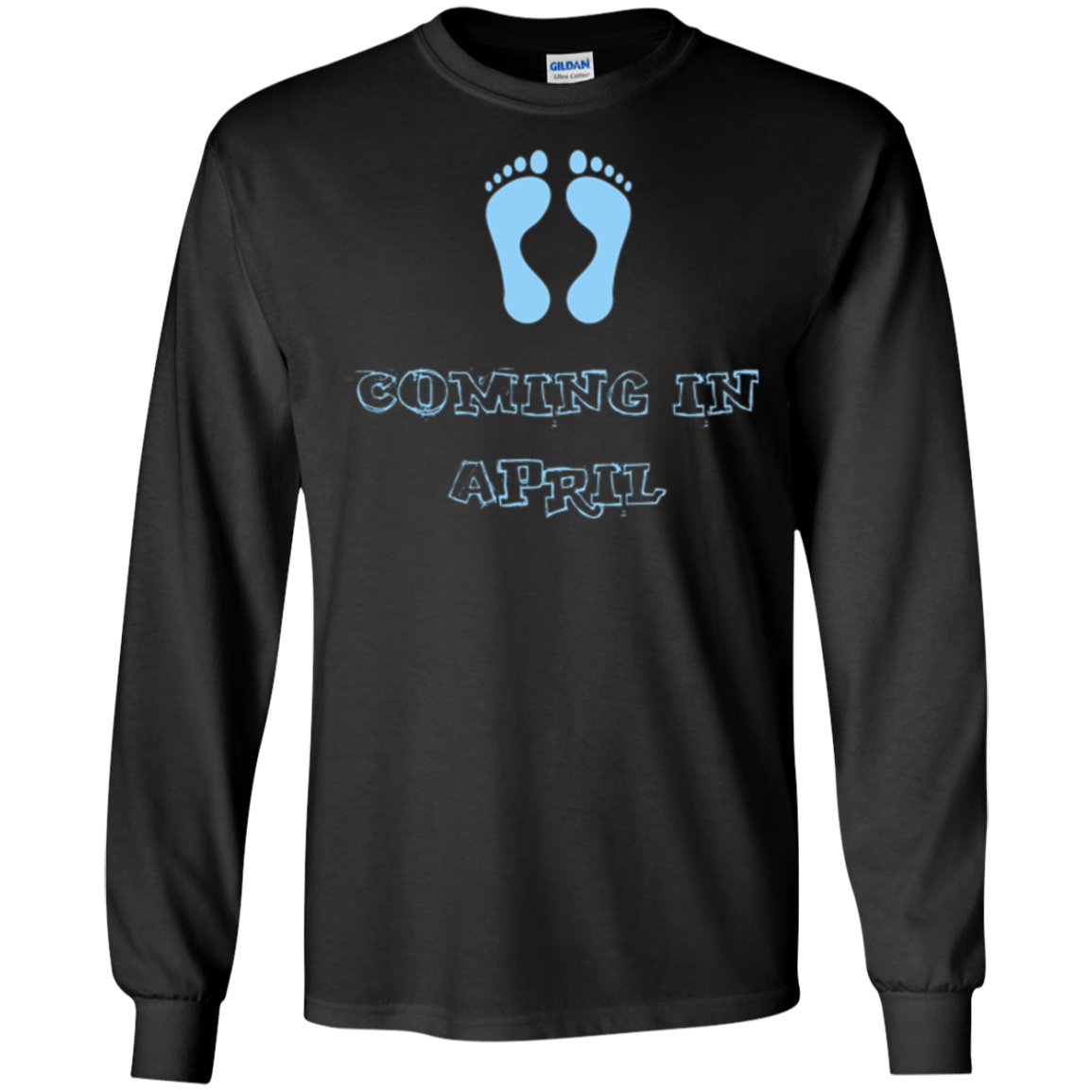 April Due Date Pregnancy Announcement T-Shirt