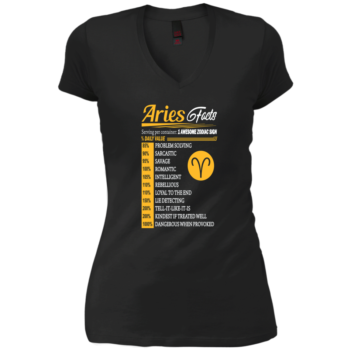 Aries facts t shirt-top signs to spot a true aries