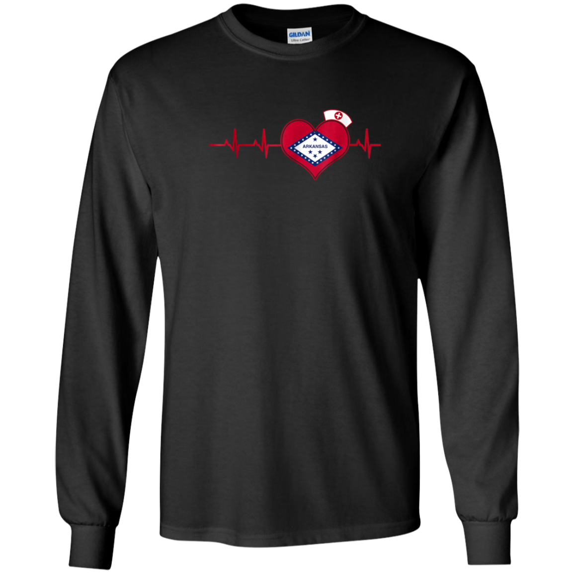 Arkansas Nurse Heartbeat T-shirt National Nurses Week