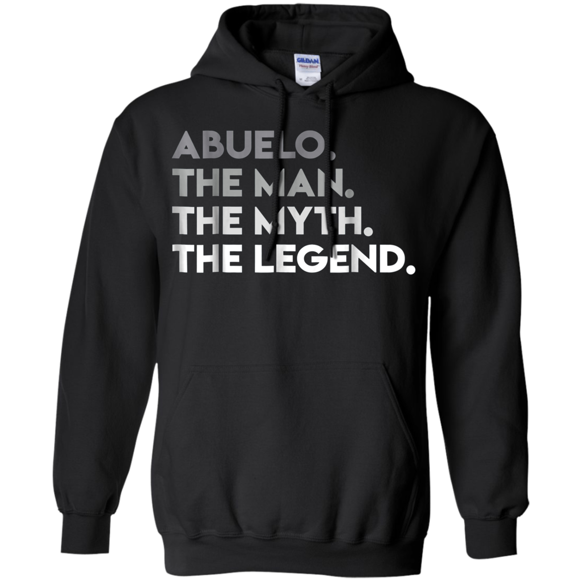 ABUELO THE MAN MYTH LEGEND Father's Day T-Shirt Spanish Gift