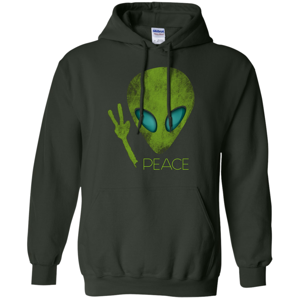 Alien Peace Cool Funny T-Shirt Cute UFO Lover Birthday Gift