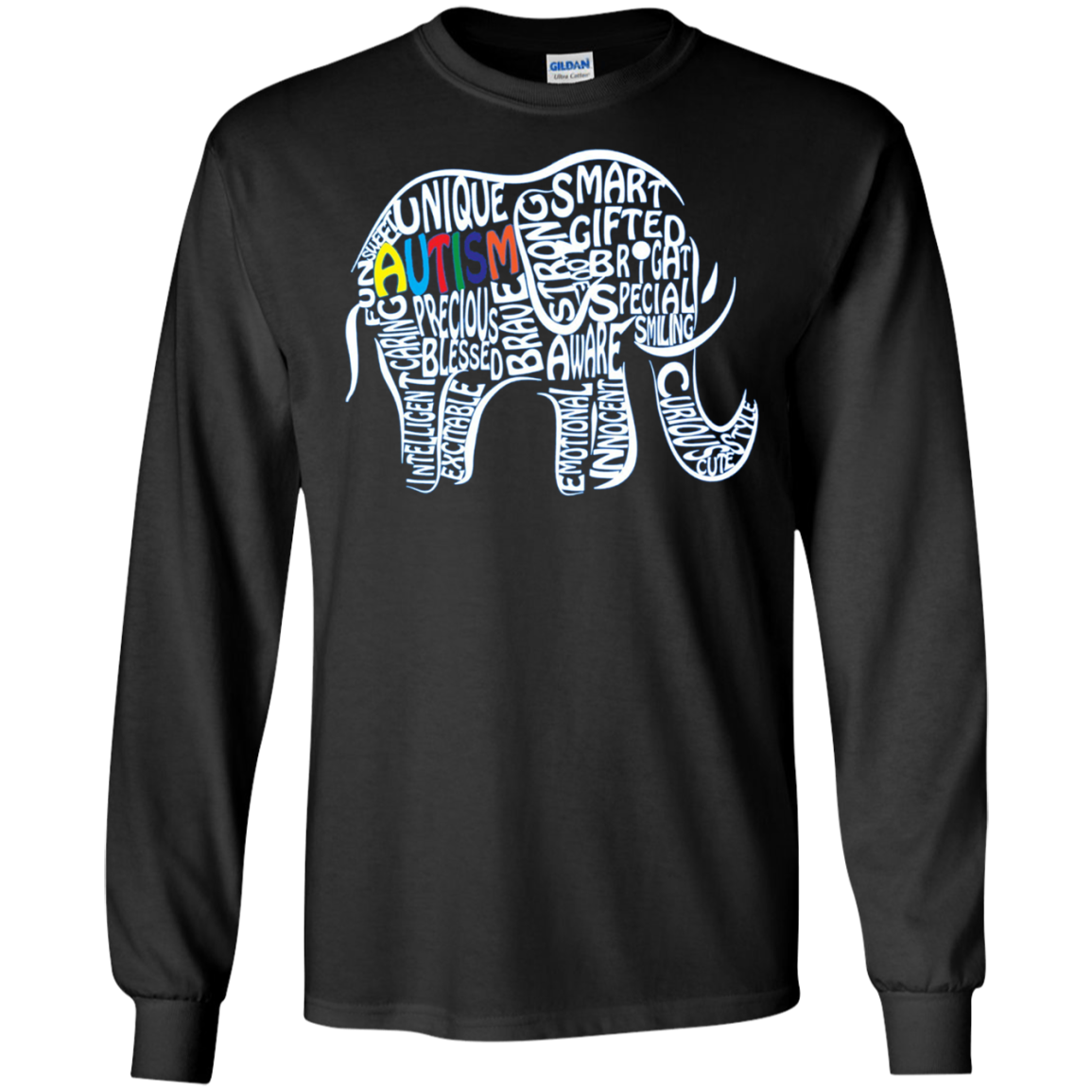 Autism Awareness Elephant T Shirt