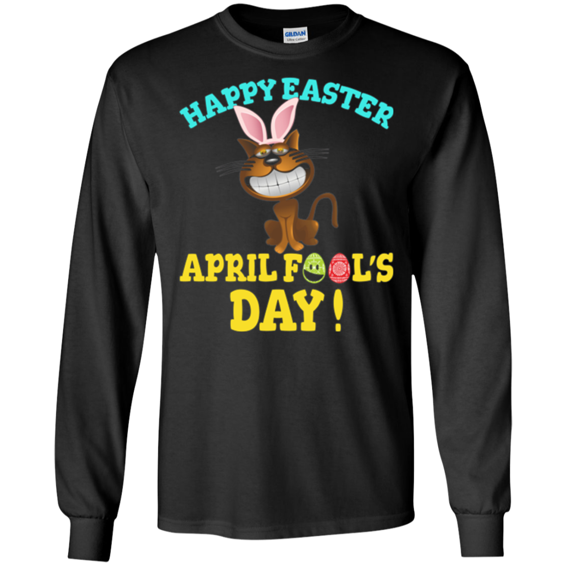 Funny happy Easter April fool's day cats T-shirts Tees
