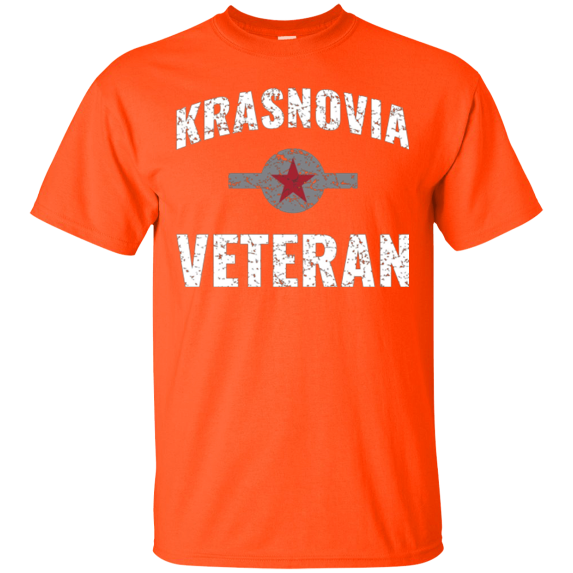 Army War In Krasnovia Veteran T Shirt 20570