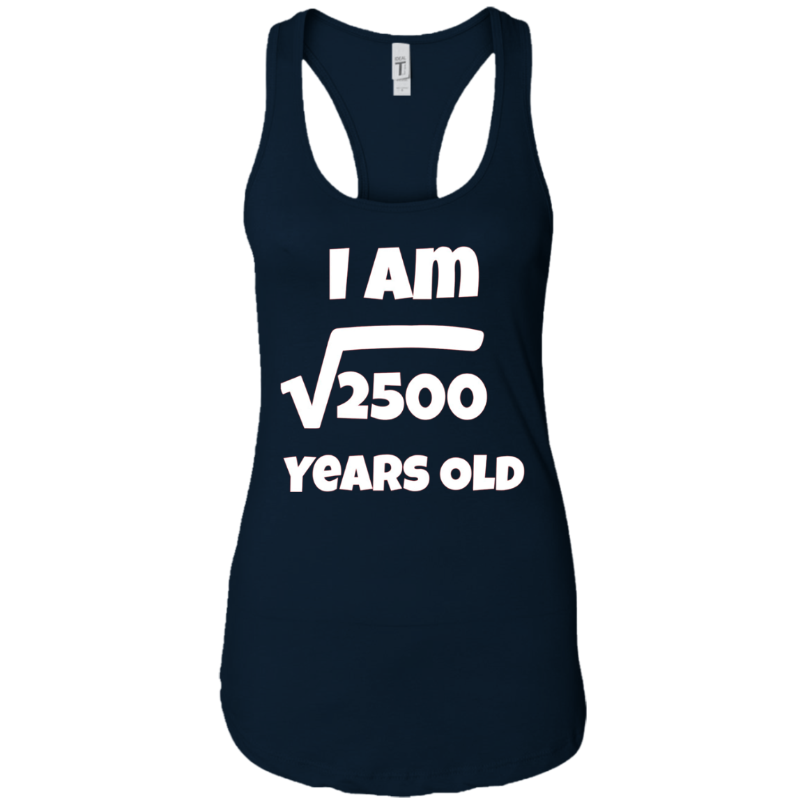 50 year old 50th Birthday Gift Idea: Square Root of 2500 Tee