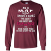 Image of As A May Girl I Have 3 Sides - Born In May Tshirt