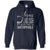 Image of WITH JESUS IN HER HEART & GOLF CLUB HANDS SHE IS T-shirt