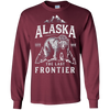 Image of Alaska T Shirt The Last Frontier Bear Home Men Women Gifts