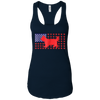 Image of 4th of July Tshirt - Funny Yorkshire Terrier American Flag