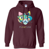 Image of Artist & Art Teacher Shirt: Picatsso, Funny Abstract Cat Art
