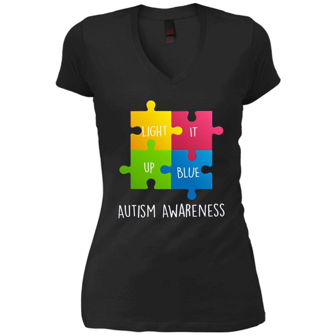 Autism Awareness Light it up Blue T-Shirt