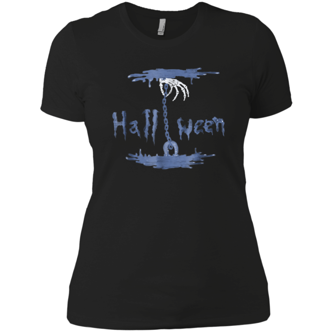 Funny Halloween Tshirt Skeleton hand Costume Tshirt Gift