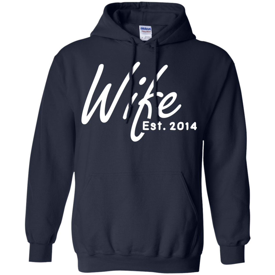 4th Wedding Anniversary Gift For Her - Wife Est 2014 Shirt