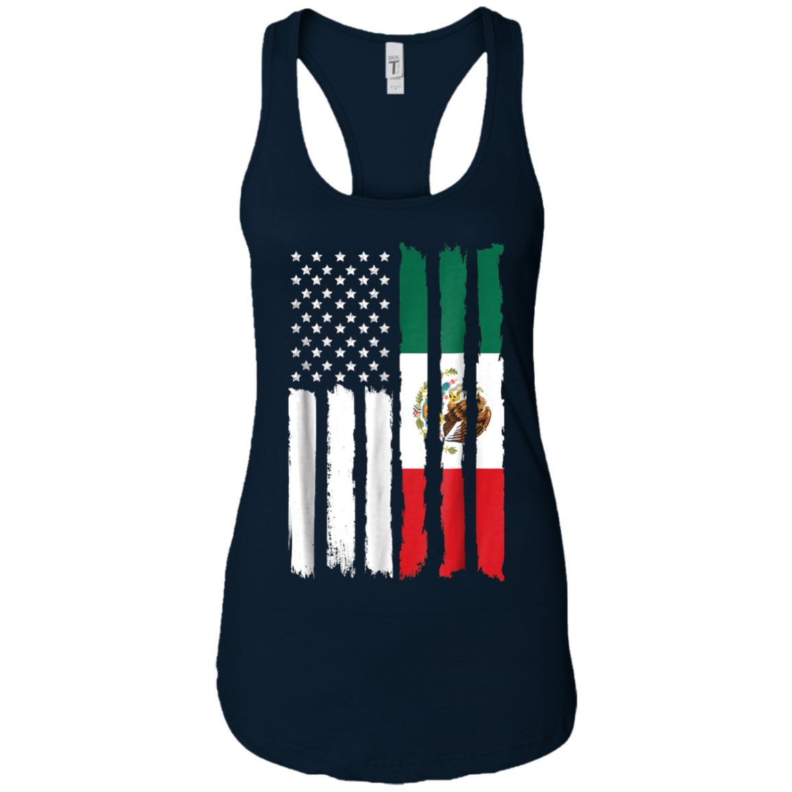 American Mexico Patriotic Flag T-shirt