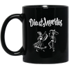 Image of "Dia De Los Muertos" Dancing Mariachi Skeletons Tee Shirt