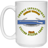 Image of Army - CIB - 1st Award - Combat Veteran - Iraq Tshirt