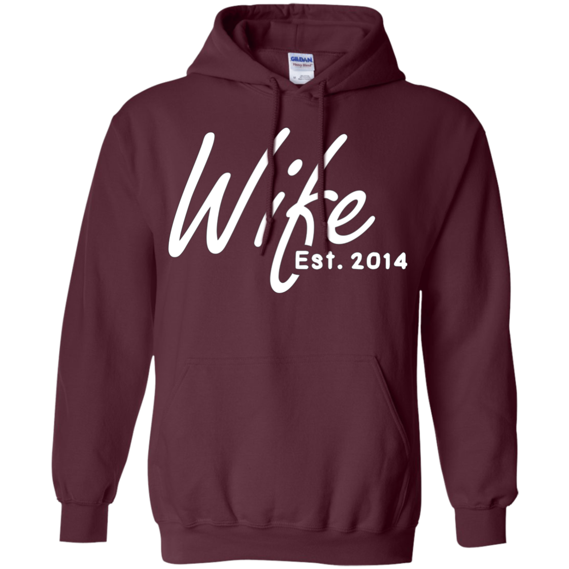 4th Wedding Anniversary Gift For Her - Wife Est 2014 Shirt
