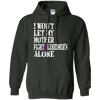 Image of Alzheimer's Awareness T-Shirt For Mothers Purple Ribbon Tee