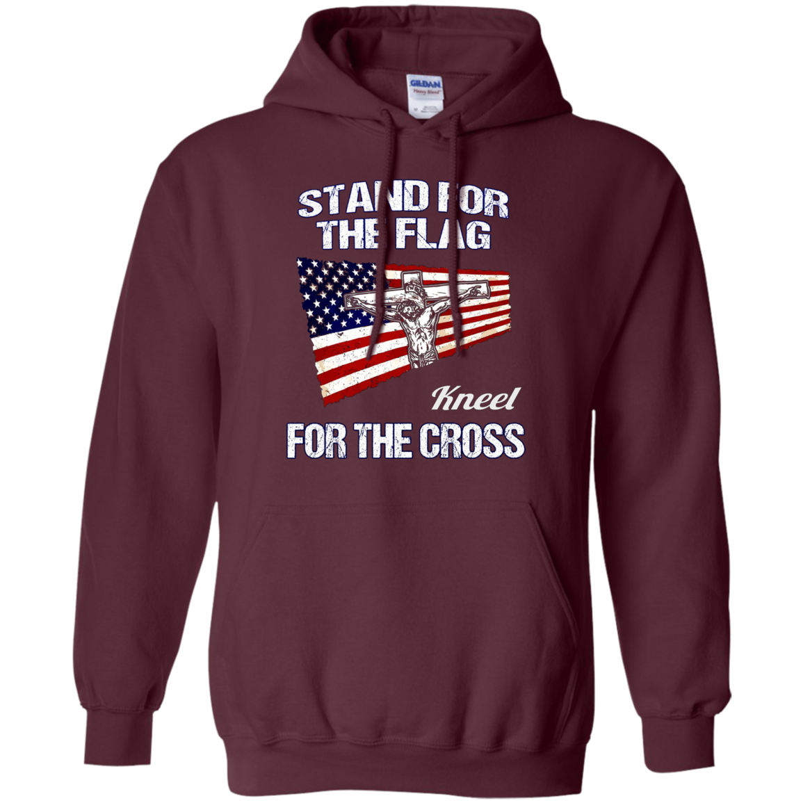 America Stand for the Flag USA Patriotic Christian Tee Shirt