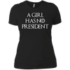 Image of A Girl Has No President T-shirt
