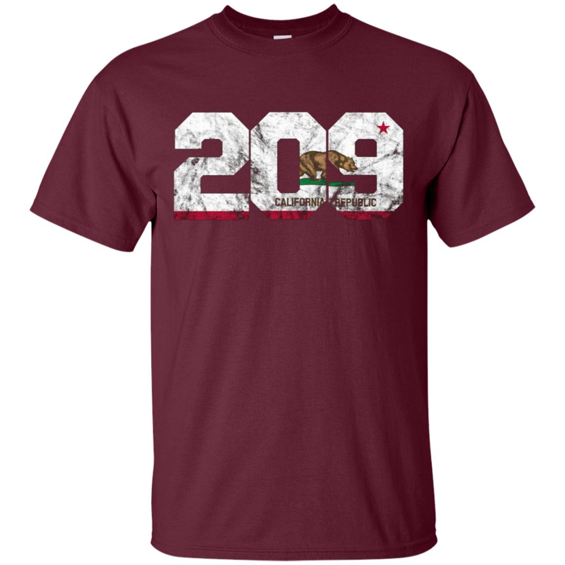 Area Code 209 shirt - Modesto California t-shirt