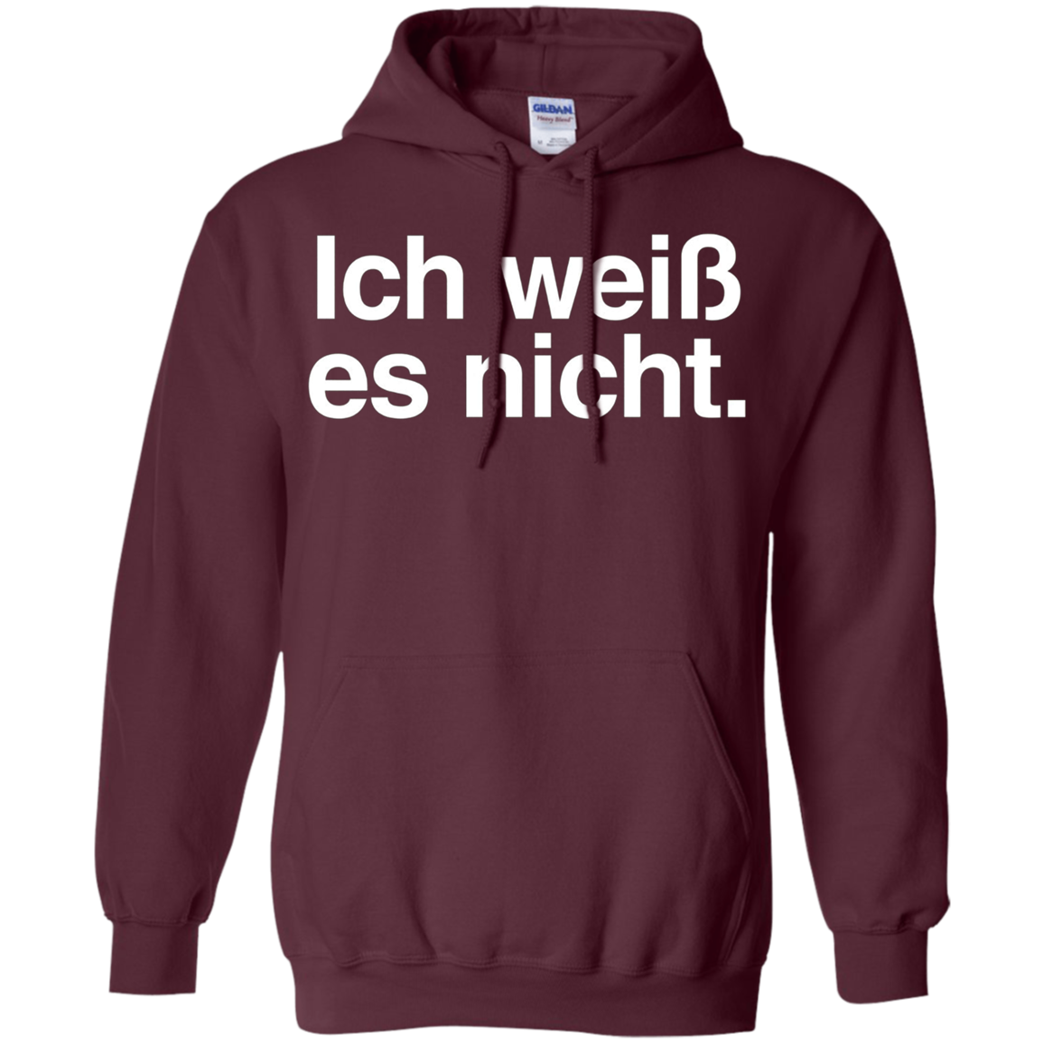 "Ich Weiss Es Nicht" Funny German Teacher Student Shirt