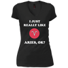 Image of Aries Zodiac T-Shirt Funny Saying Shirts for Men Women Gift