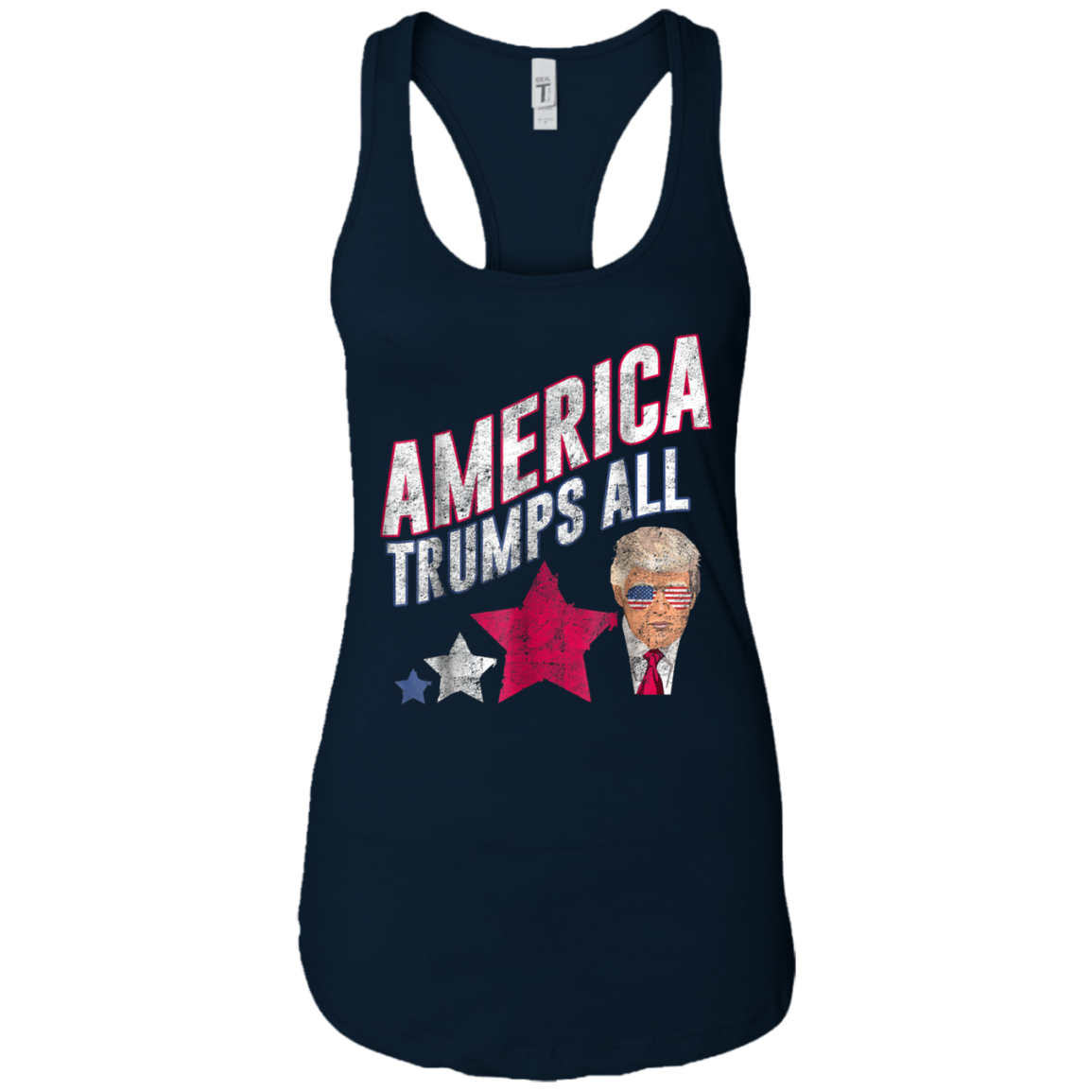 America Trumps All Patriotic 4th of July 2018 Tee
