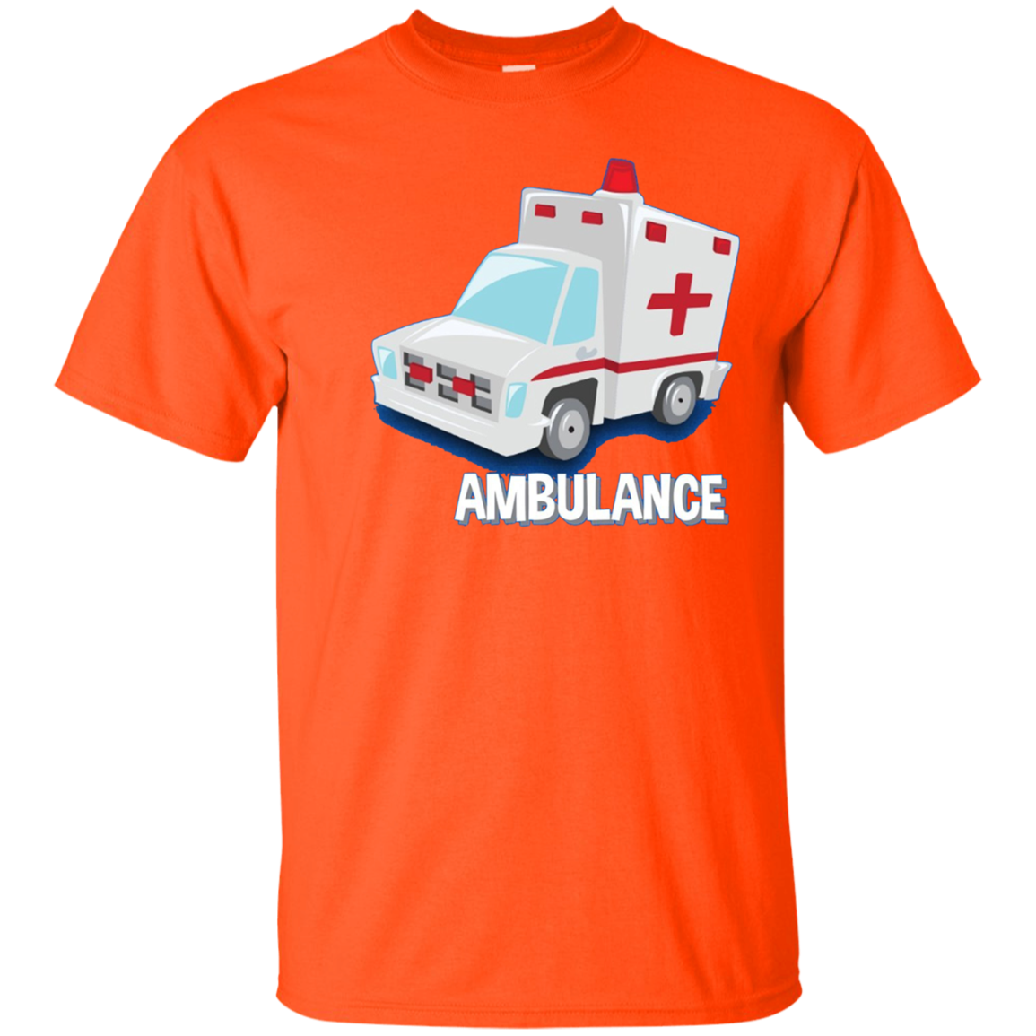 Ambulance Emergency Medical Truck Adults Kids Toddlers Shirt