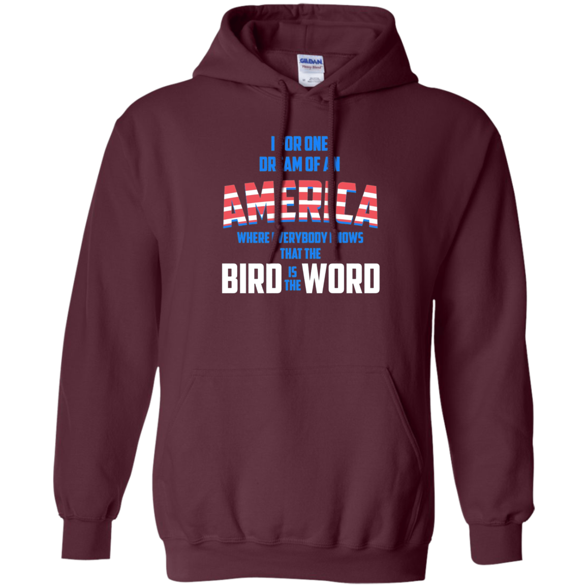 America where everybody knows the Bird is the Word T-shirt