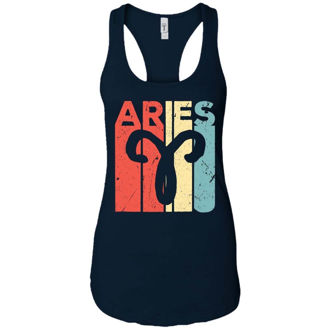 Aries Zodiac Star Sign Vintage Unisex Standard T Shirt