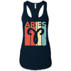 Image of Aries Zodiac Star Sign Vintage Unisex Standard T Shirt