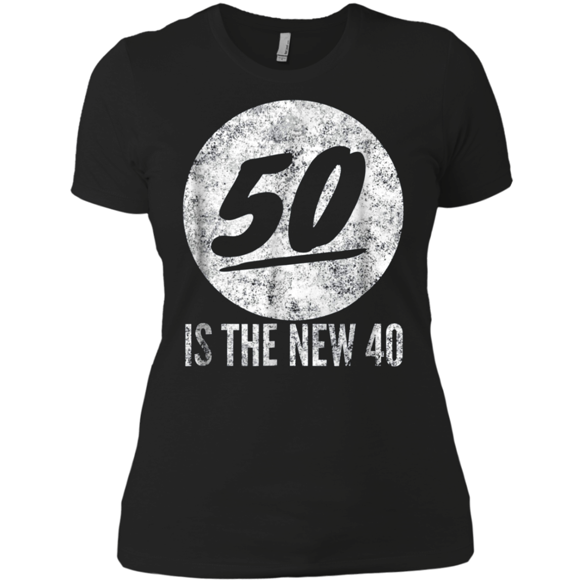 50 Is The New 40 T-Shirt | Vintage 50th Birthday Tee Shirt