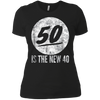 Image of 50 Is The New 40 T-Shirt | Vintage 50th Birthday Tee Shirt