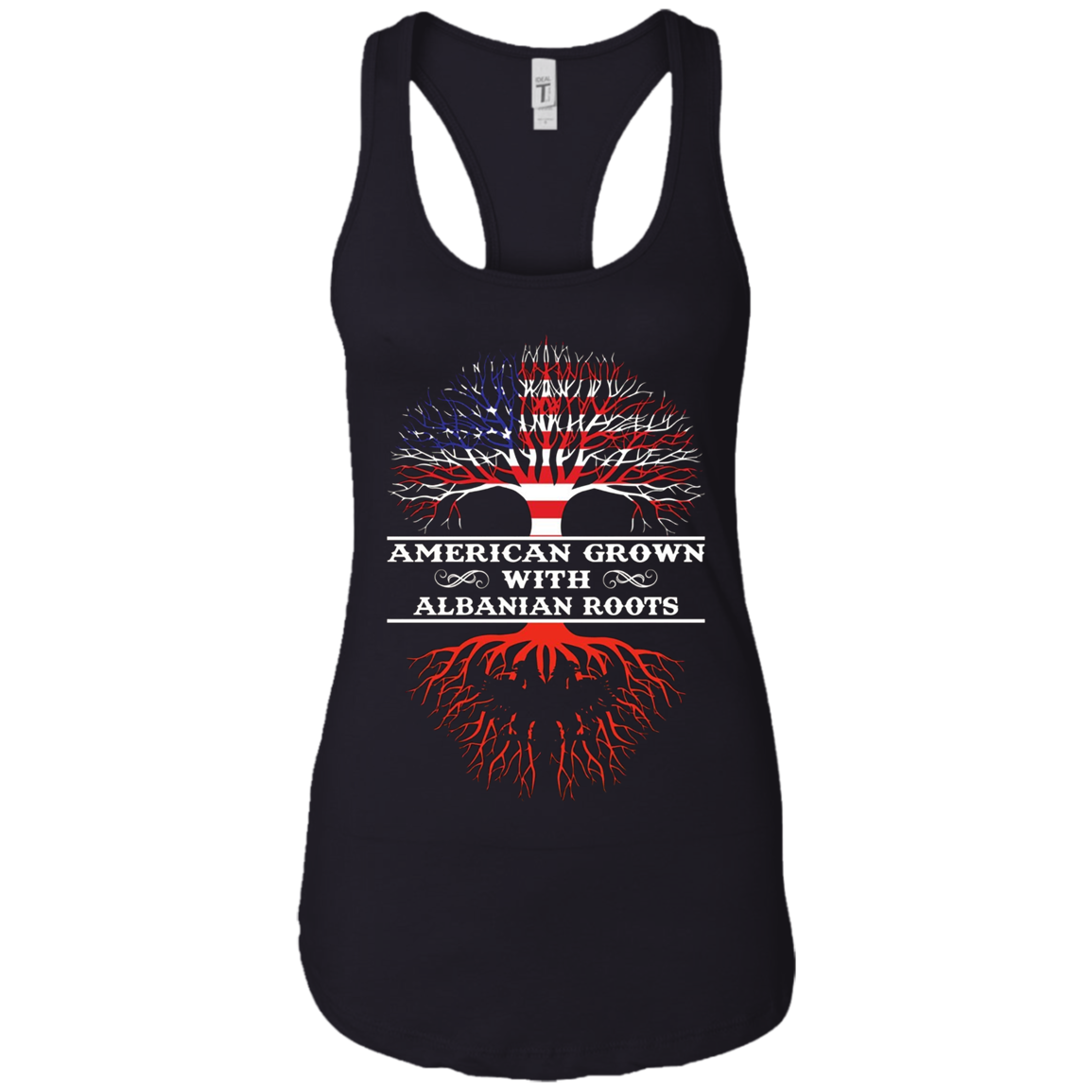American Grown With ALBANIAN Roots Tee Shirt