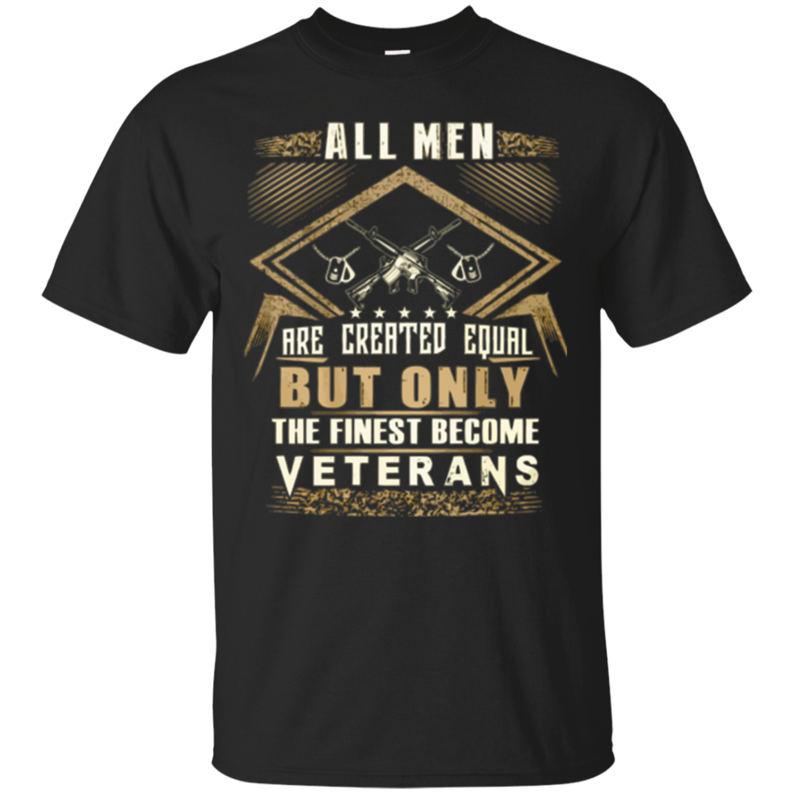 All men are created equal but only the finest become veteran